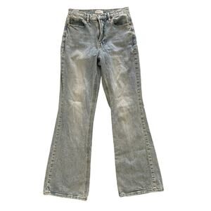 Pacsun Stretch High Rise Bootcut 27 Distressed Light Wash Grunge Beach Boho